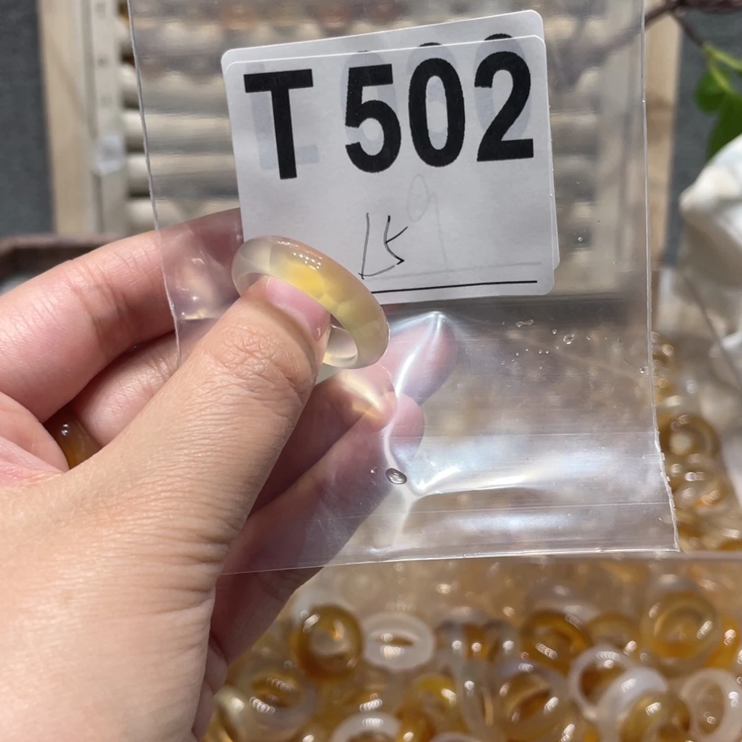 玛瑙/玉髓未镶嵌戒指502