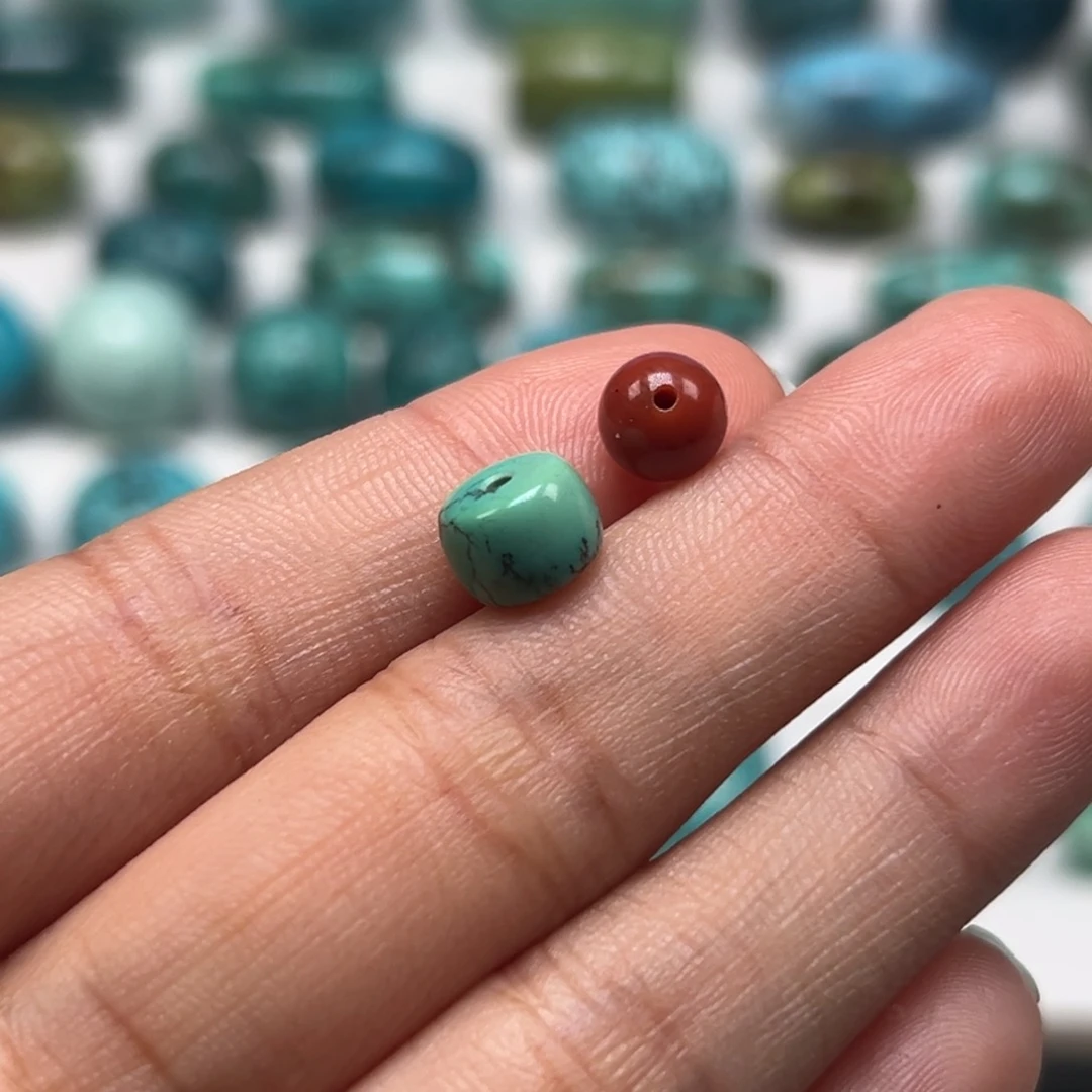 南红玛瑙未镶嵌颈饰哥*