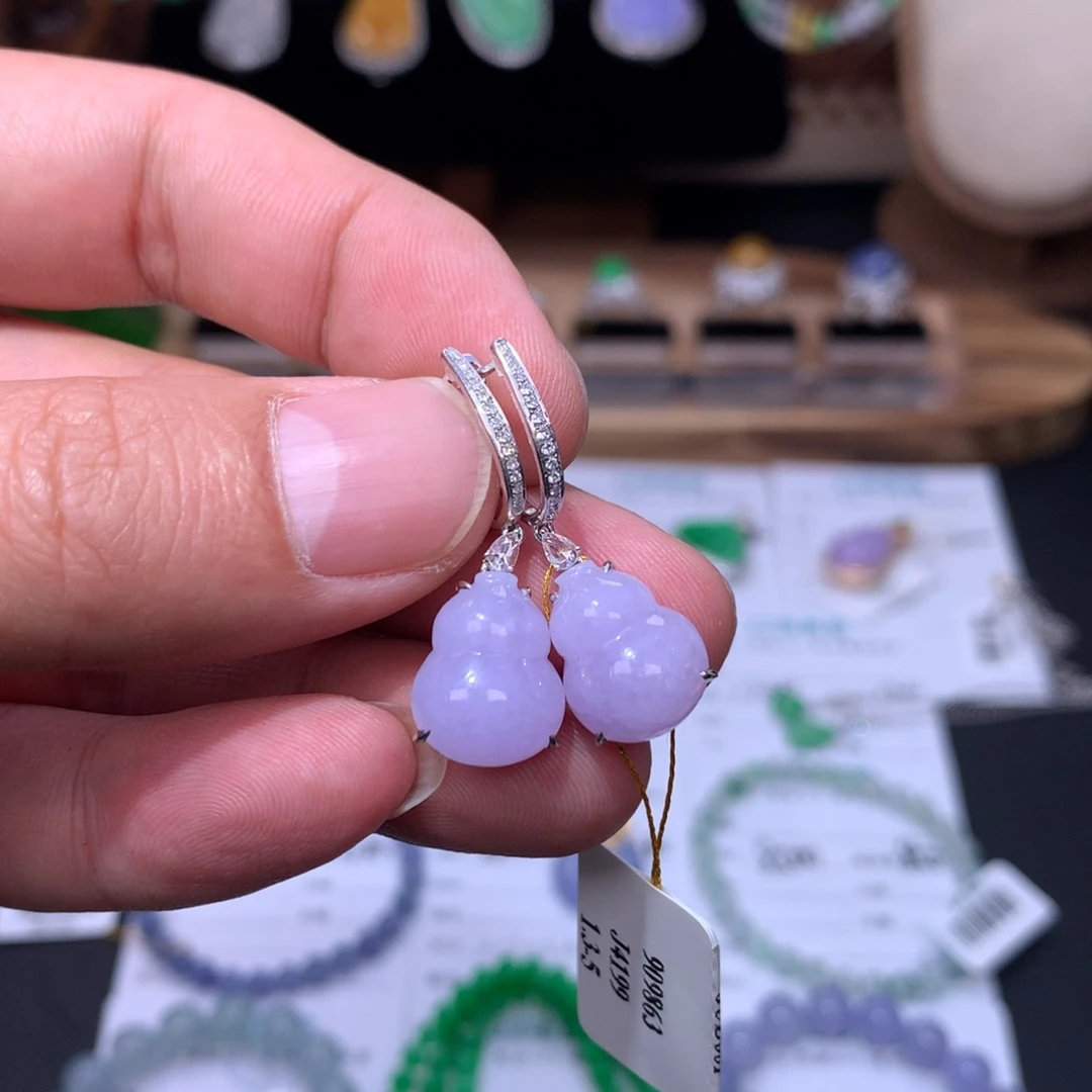 翡翠18K金镶嵌颈饰48小时鉴赏期，退货不扣除服务费