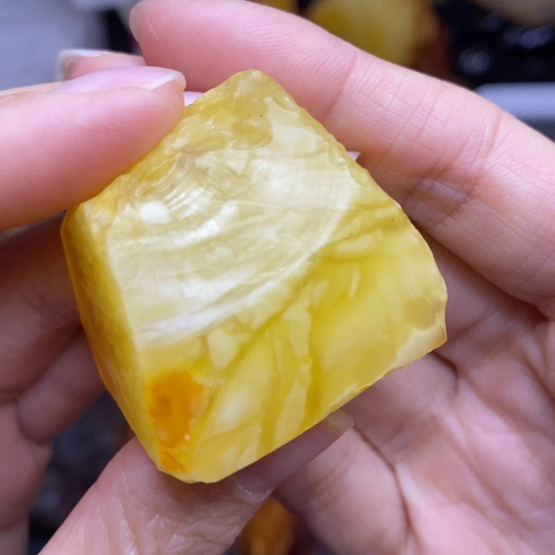 定制琥珀未镶嵌胖