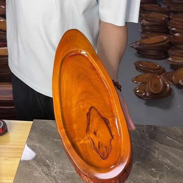 香樟木香樟木茶盘40.5*16