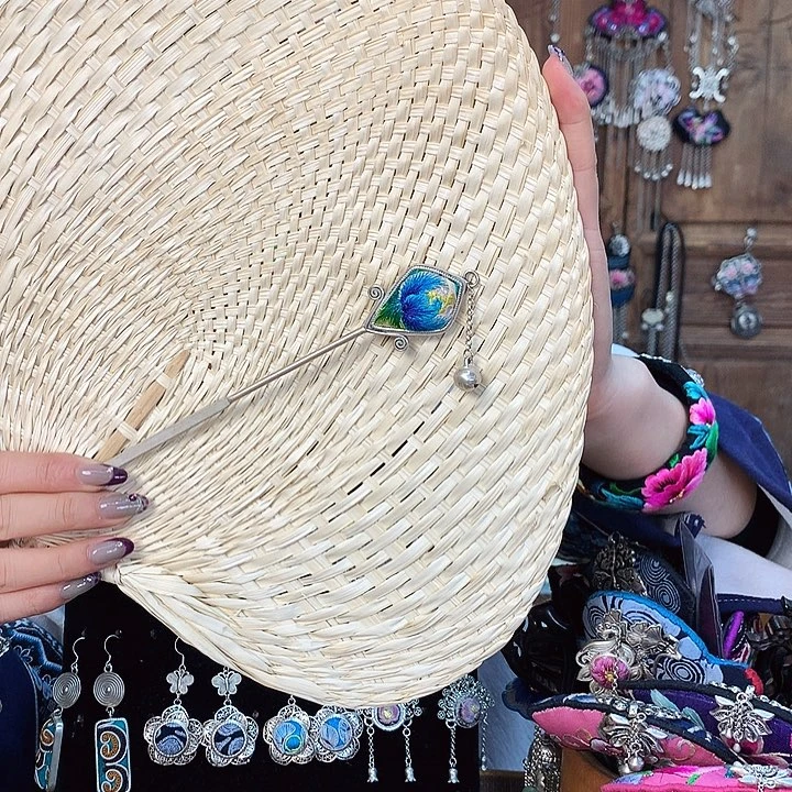 花岗石铁合金发簪