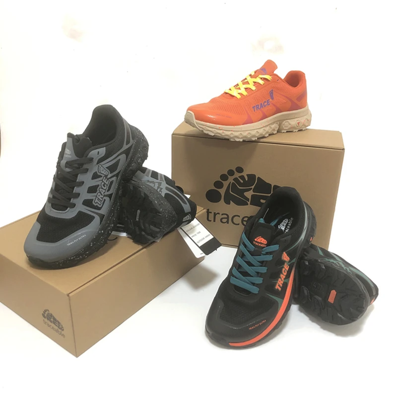6656新色出口加拿大Traceable大脚丫宽楦跑鞋轻便透气防滑越野鞋