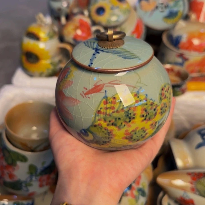 瓷片景德镇陶瓷手工手绘