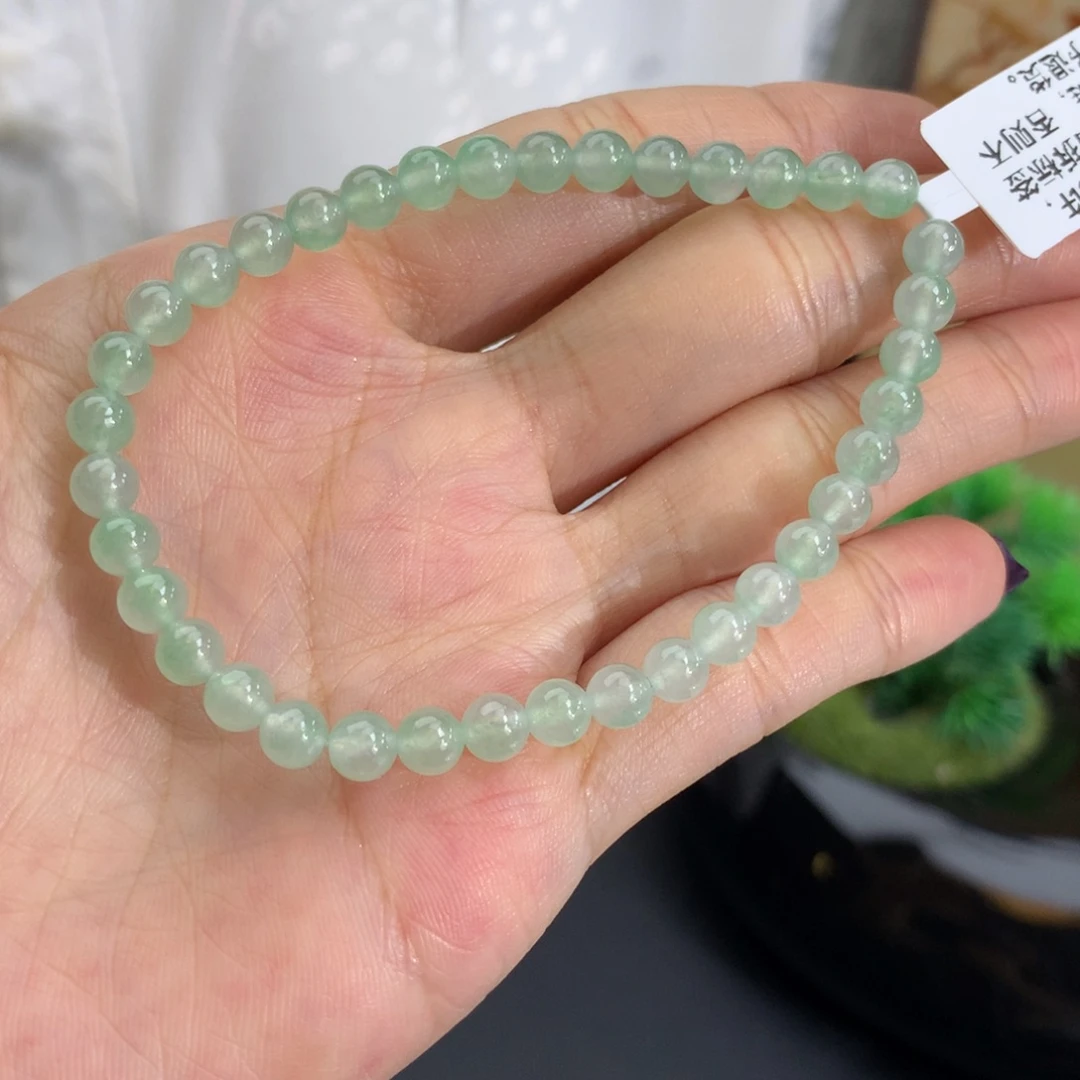 未镶嵌手串翡翠卡5冰胶晴手串