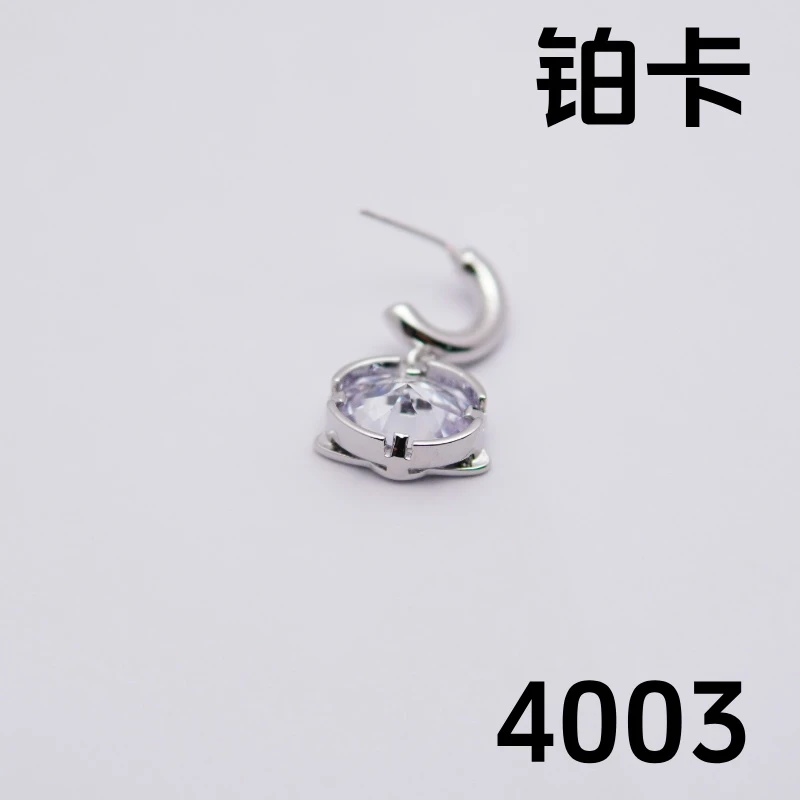 铜合金耳饰 4-4003时尚气质百搭耳钉耳饰ins潮2025新款小众气质