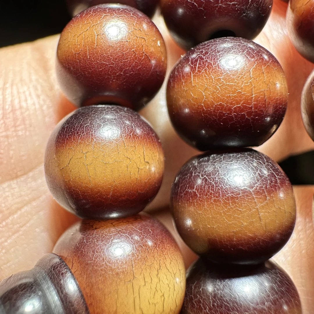 藏区老念珠菩提根保老