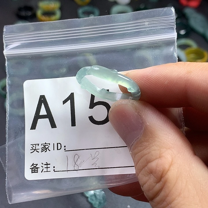 未镶嵌戒指翡翠凤戒