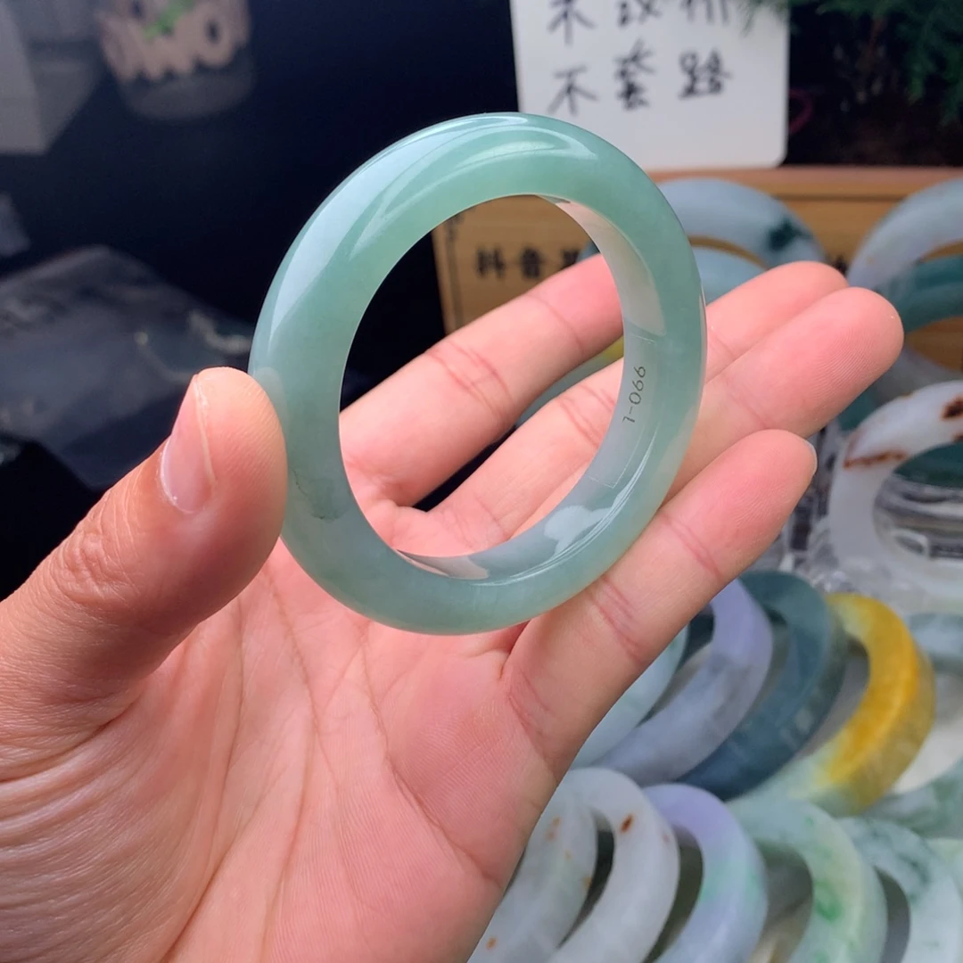 翡翠手镯未镶嵌手镯50-51-52