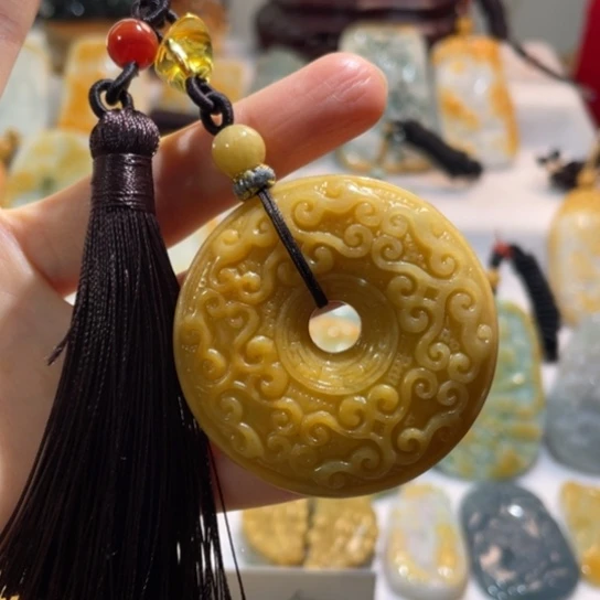 禧***房翡翠未镶嵌挂件翡翠