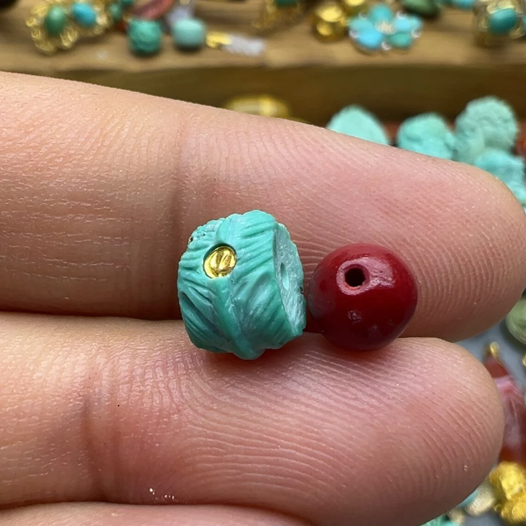 南红玛瑙颈饰未镶嵌