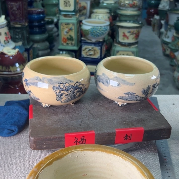 泳坤堂石湾盆陶瓷