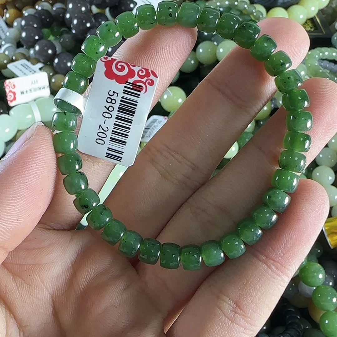 和田玉手链未镶嵌14