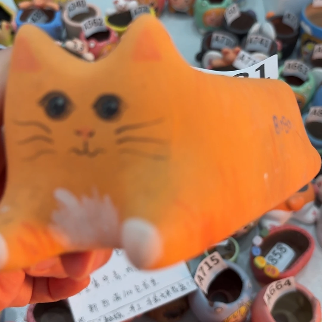 陶瓷手工瑕疵多肉花盆