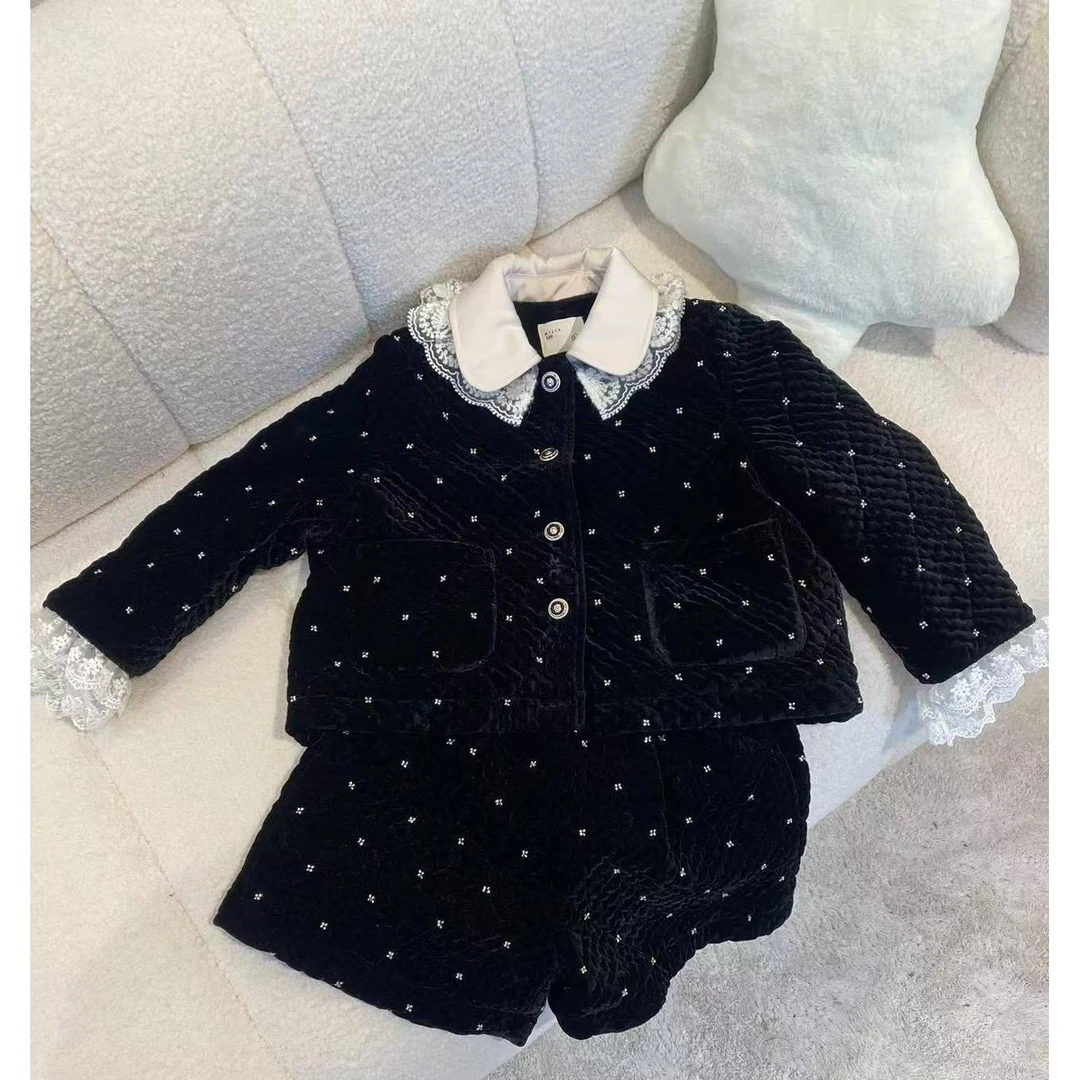 【幂公主】高级定制2024冬季新款女童小香风套装MJD241208