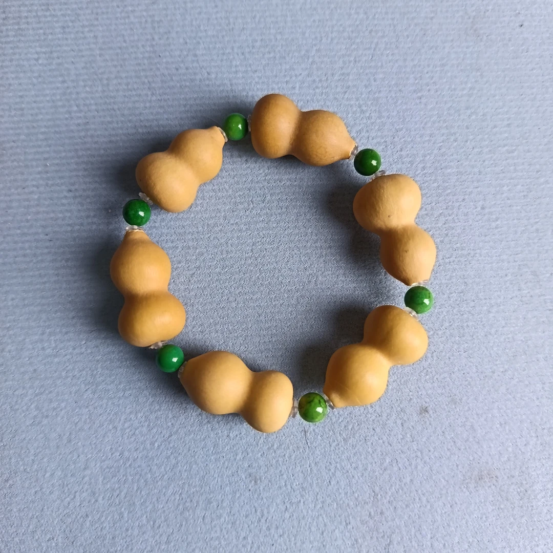 纯手工编织天然葫芦手串（百搭款）