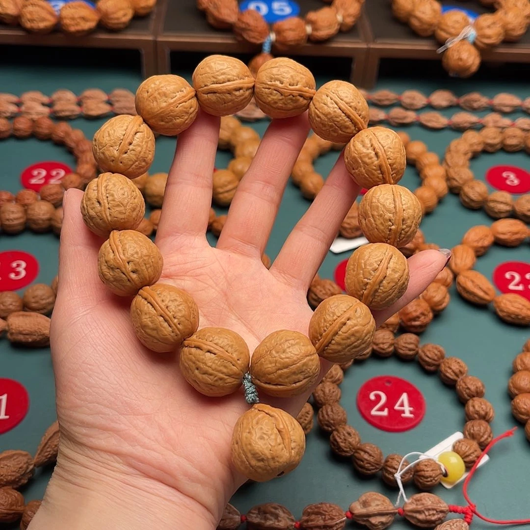 文玩核桃手串21尺寸手迟