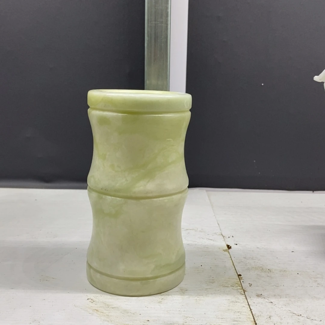 【闪购商品】岫玉未镶嵌珠宝奇石神****）蛇纹石玉方解石玉