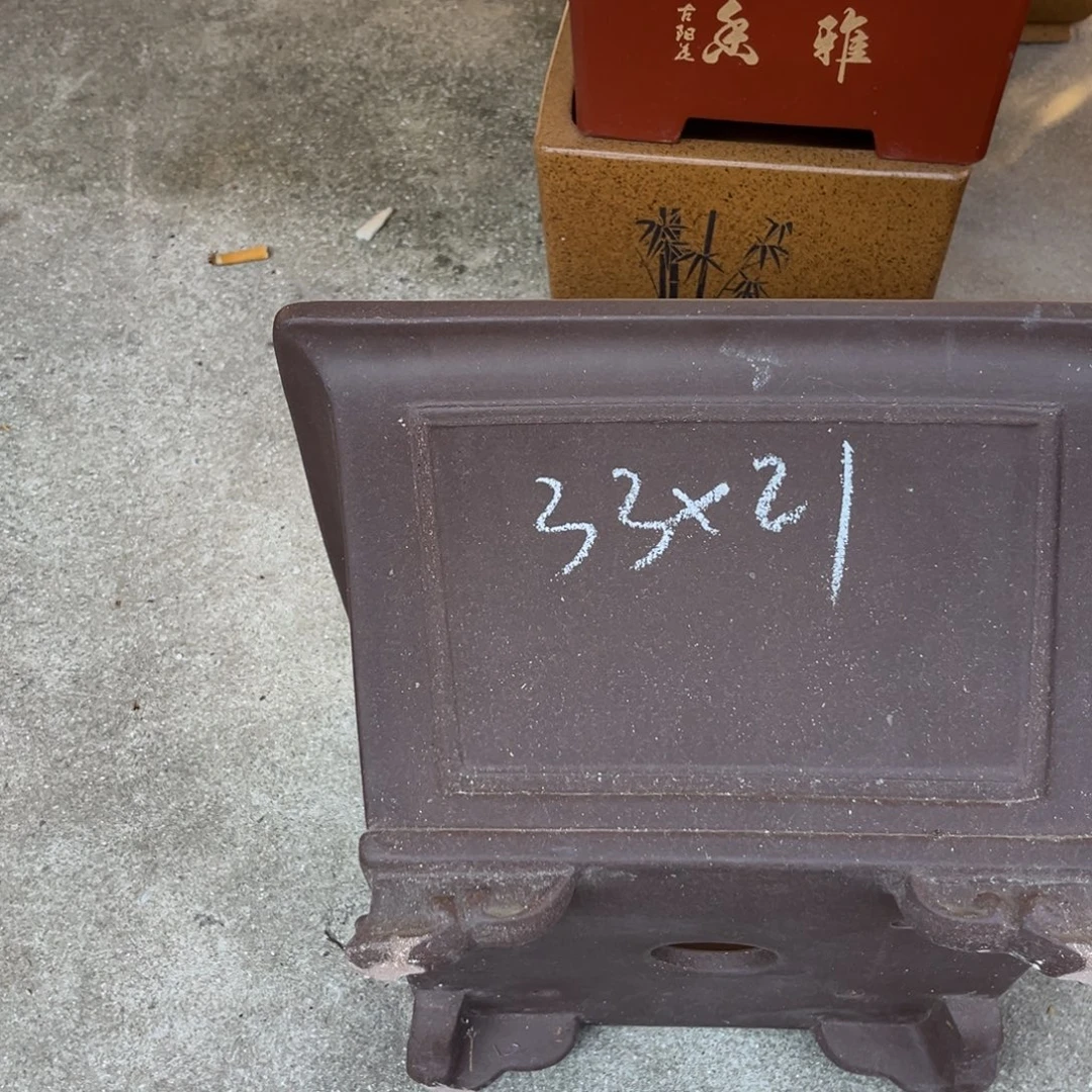 紫砂花盆盆景艺术