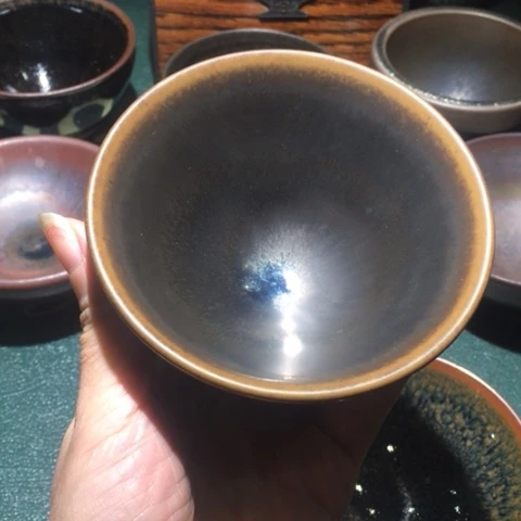 【闪购商品】茶盏建盏主人杯图片款