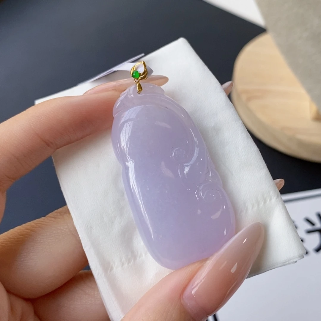 未镶嵌定制翡翠如意