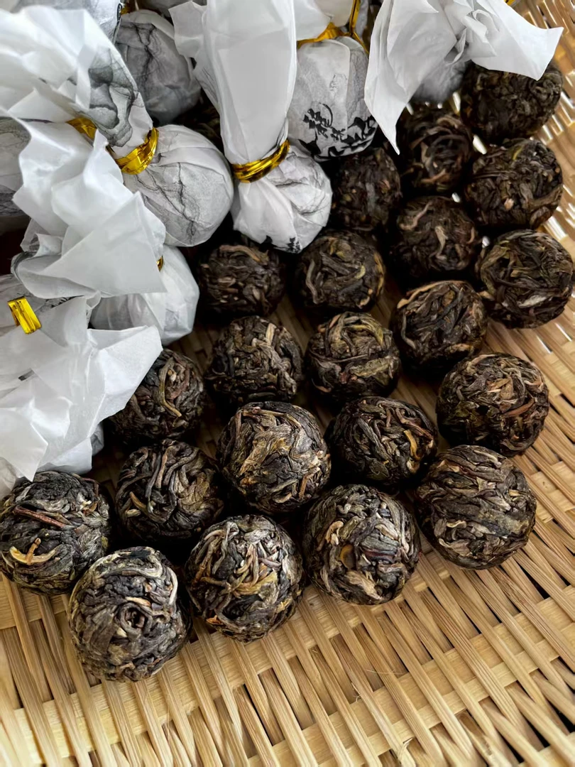 【艾姐茶叶】古树生茶龙珠  生茶龙珠  回甘   高香 8克/颗