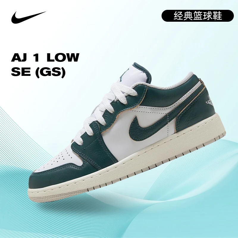 NIKE耐克女鞋AIR JORDAN 1 LOW SE 经典舒适运动篮球鞋FQ8041-300