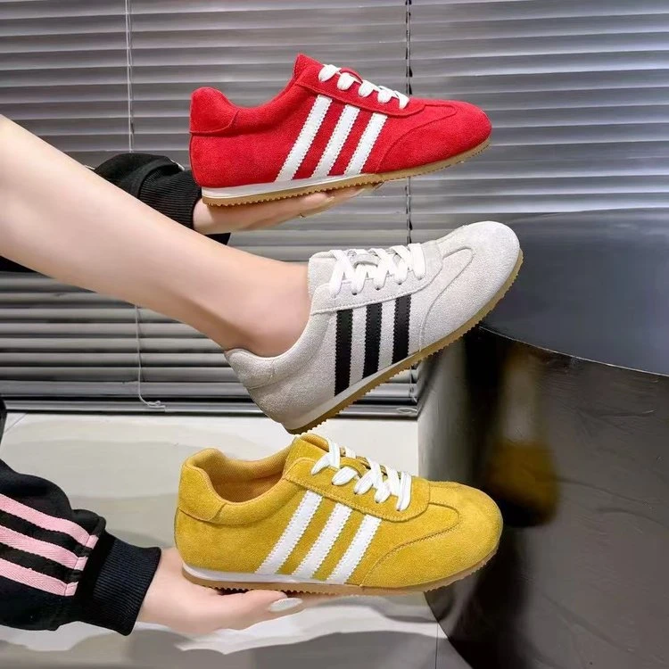 2025新款时尚百搭休闲鞋春夏运动鞋美拉德轻便潮鞋爆款德迅鞋