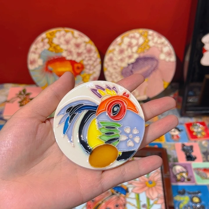 瓷片瓷板画艺术作品
