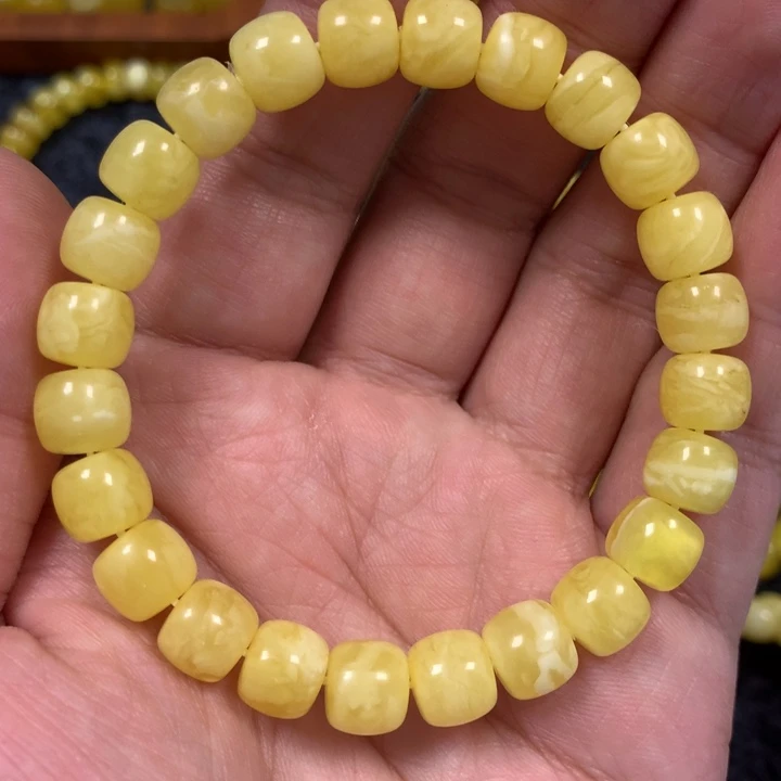 手链琥珀未镶嵌8.9