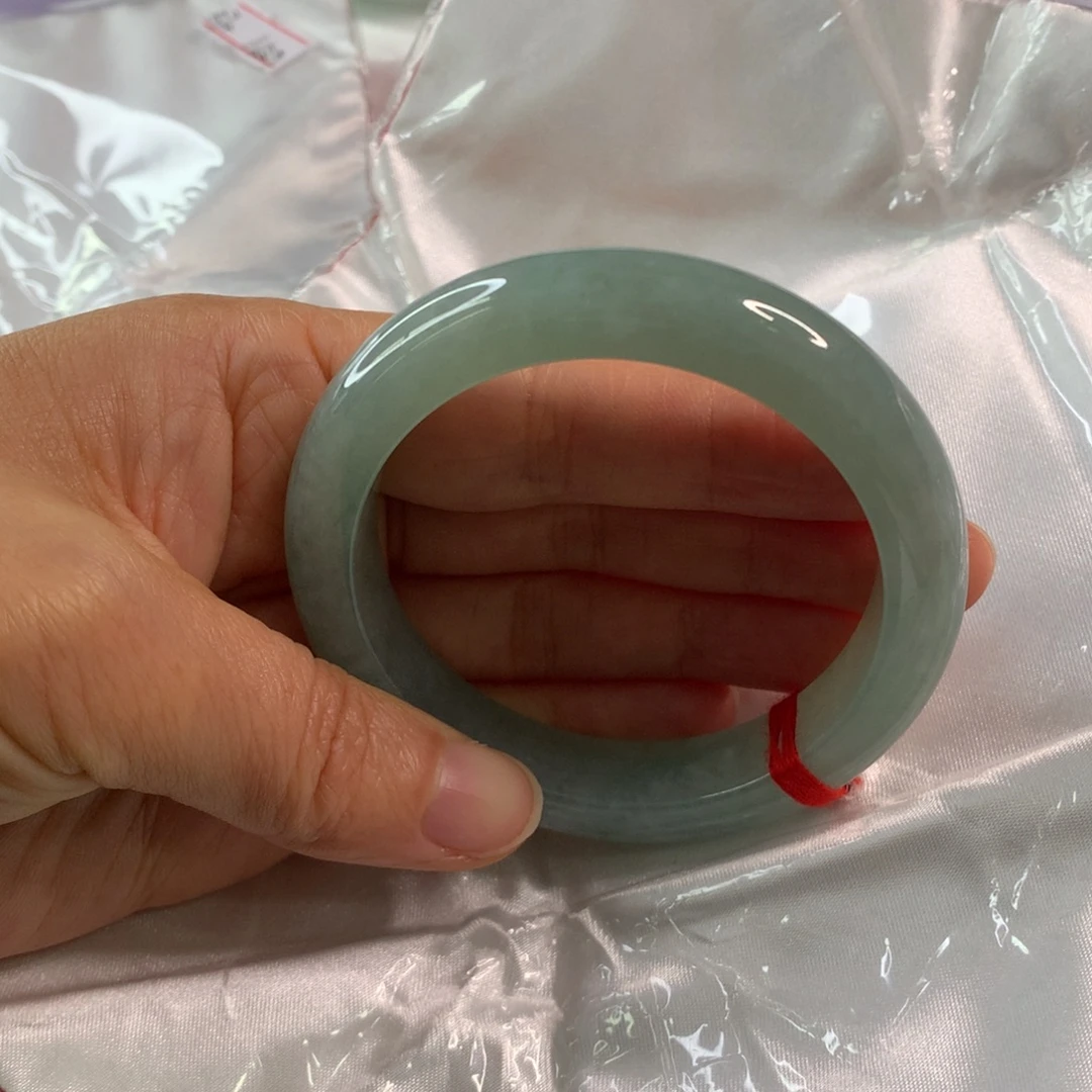 翡翠未镶嵌手镯翡翠手镯55.1