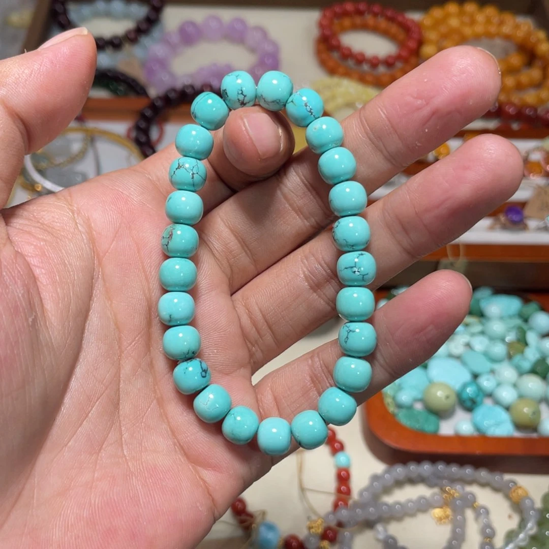 绿松石手串未镶嵌