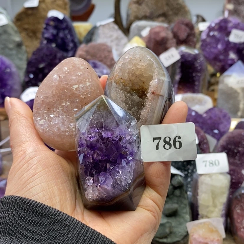 【闪购商品】紫晶大型摆件（非配饰）未镶嵌拉*噜