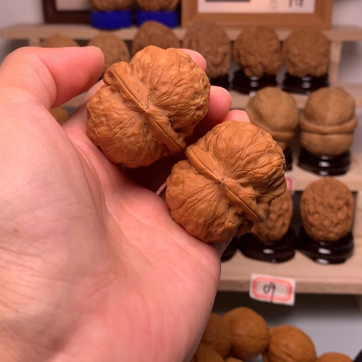 把件文玩核桃64达摩元宝42尺