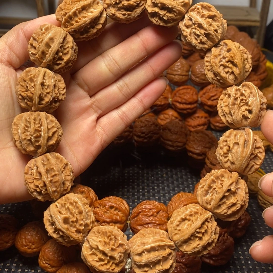 手串文玩核桃麻花八棱手持