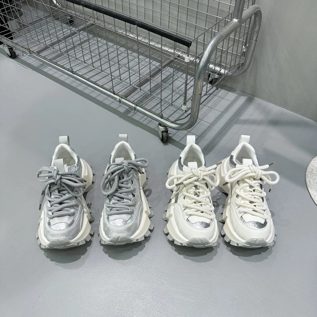 【断码清~捡漏孤品】新款厚底增高系带老爹鞋韩版百搭休闲阿甘鞋女