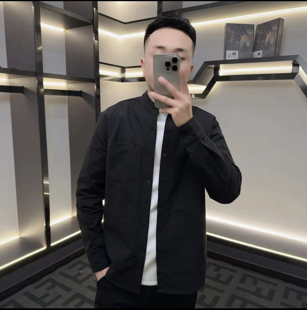 25008春夏季新款高品质时尚潮流百搭款净版衬衫