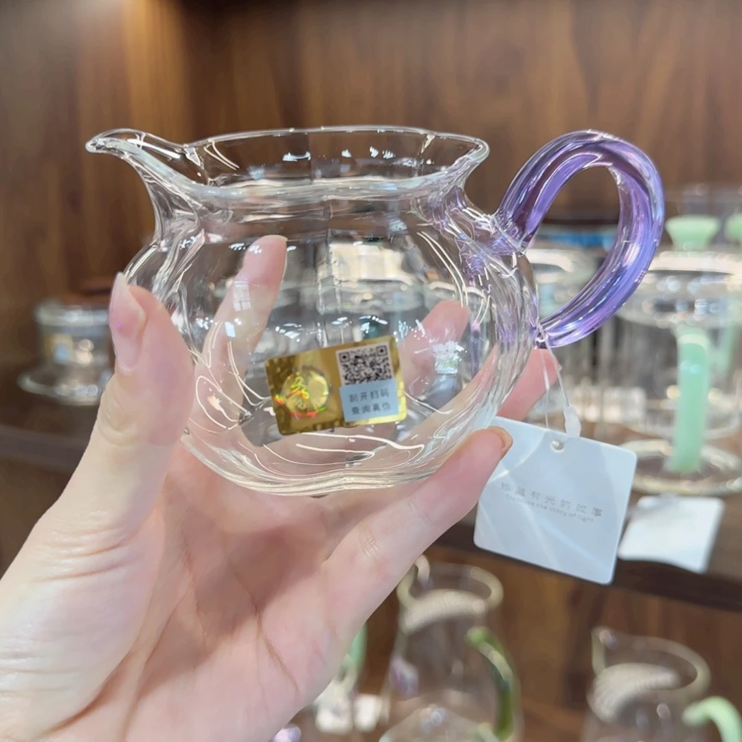 纳福浅紫色公道杯