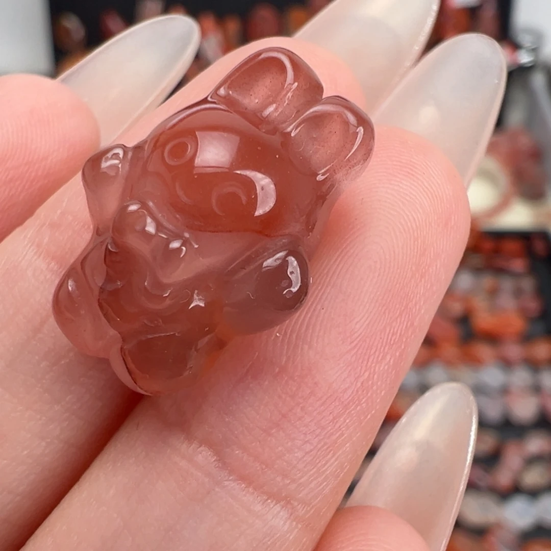 南红玛瑙未镶嵌颈饰拉布布