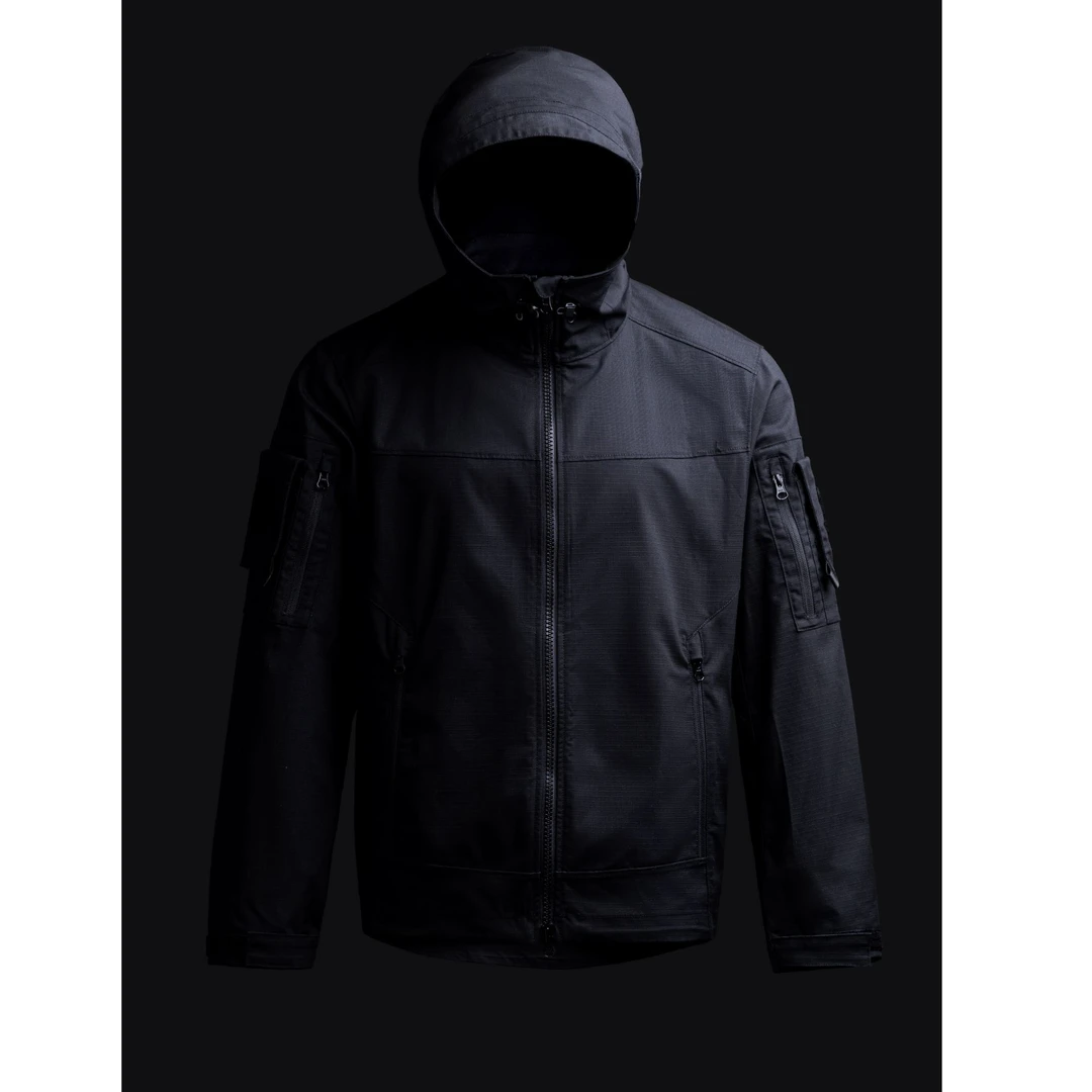 鹰爪铁幕战术夹克四季款户外耐磨作训修身迷彩连帽上衣