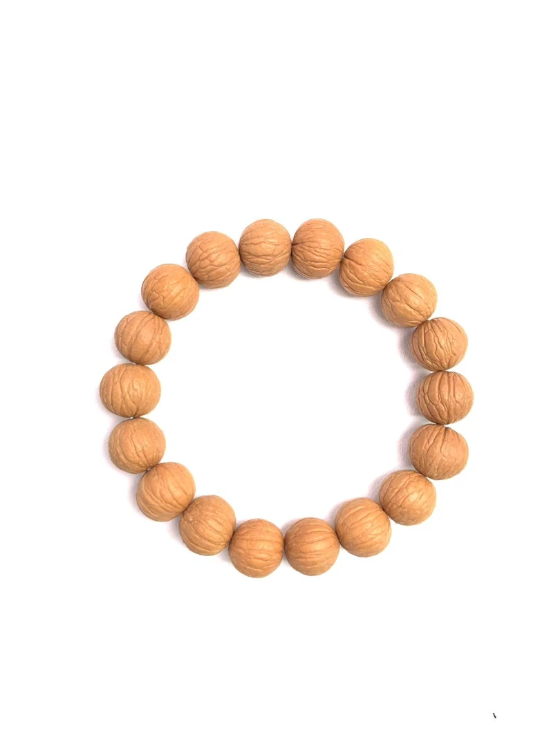 防—精品原皮磨盘凤羽猴头手串原皮原色原桩无修苏六