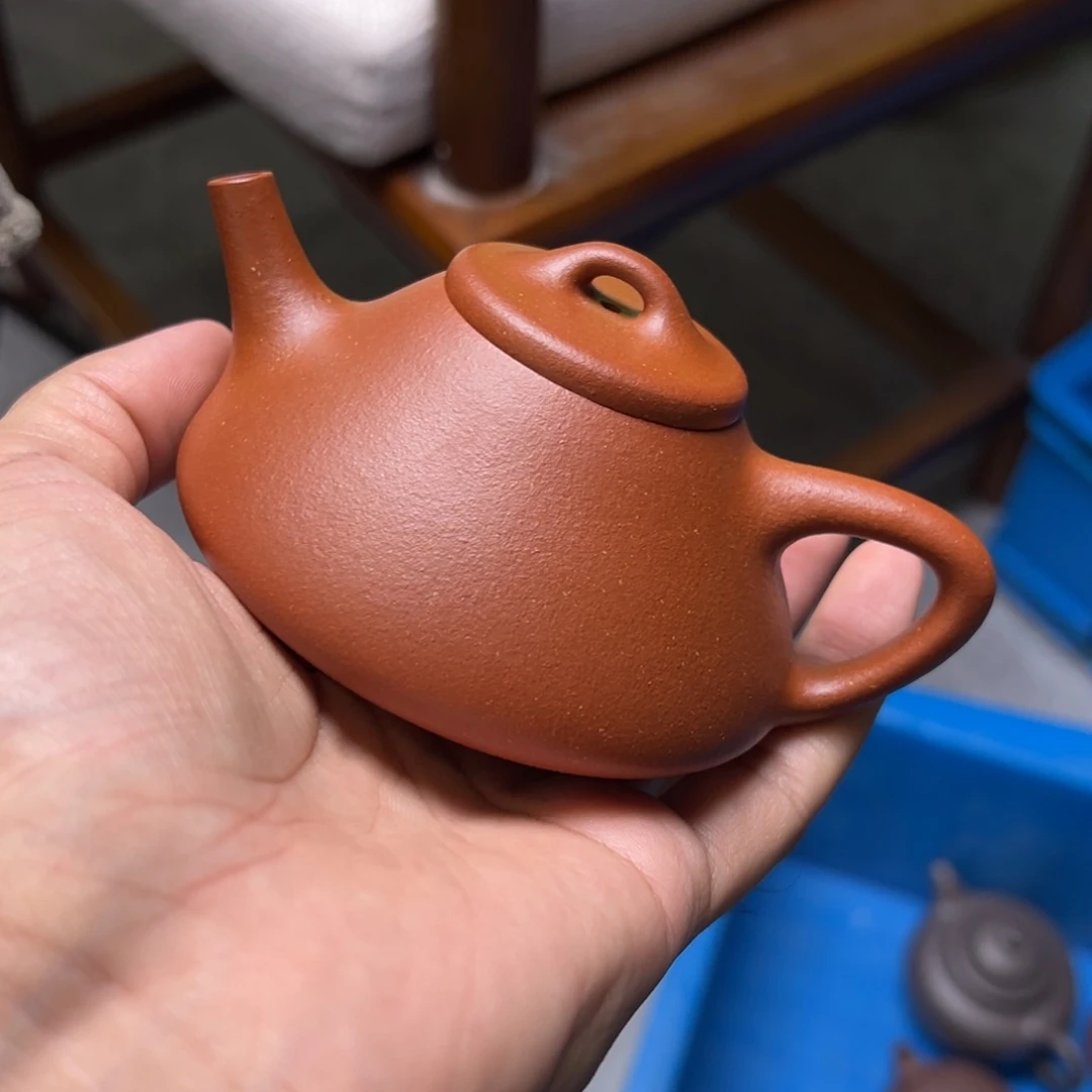 茶壶紫砂吉***.微瑕纯红子冶160cc