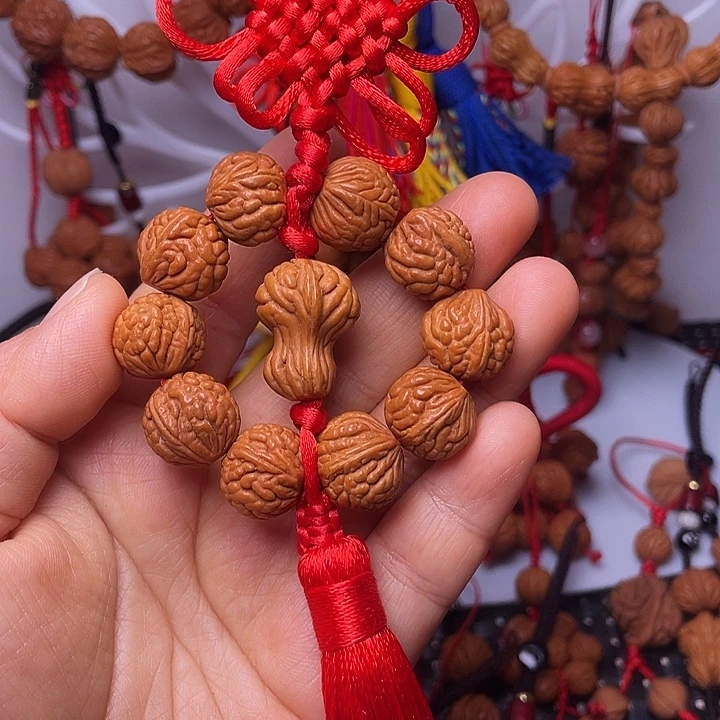 吊坠桃核龙纹桃枭