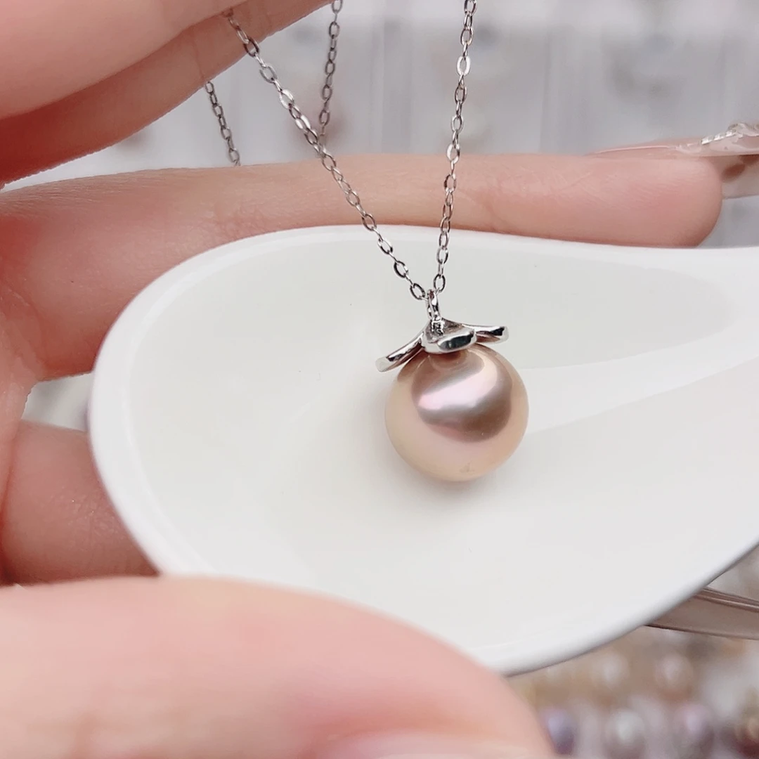 淡水珍珠未镶嵌吊坠(赠链)