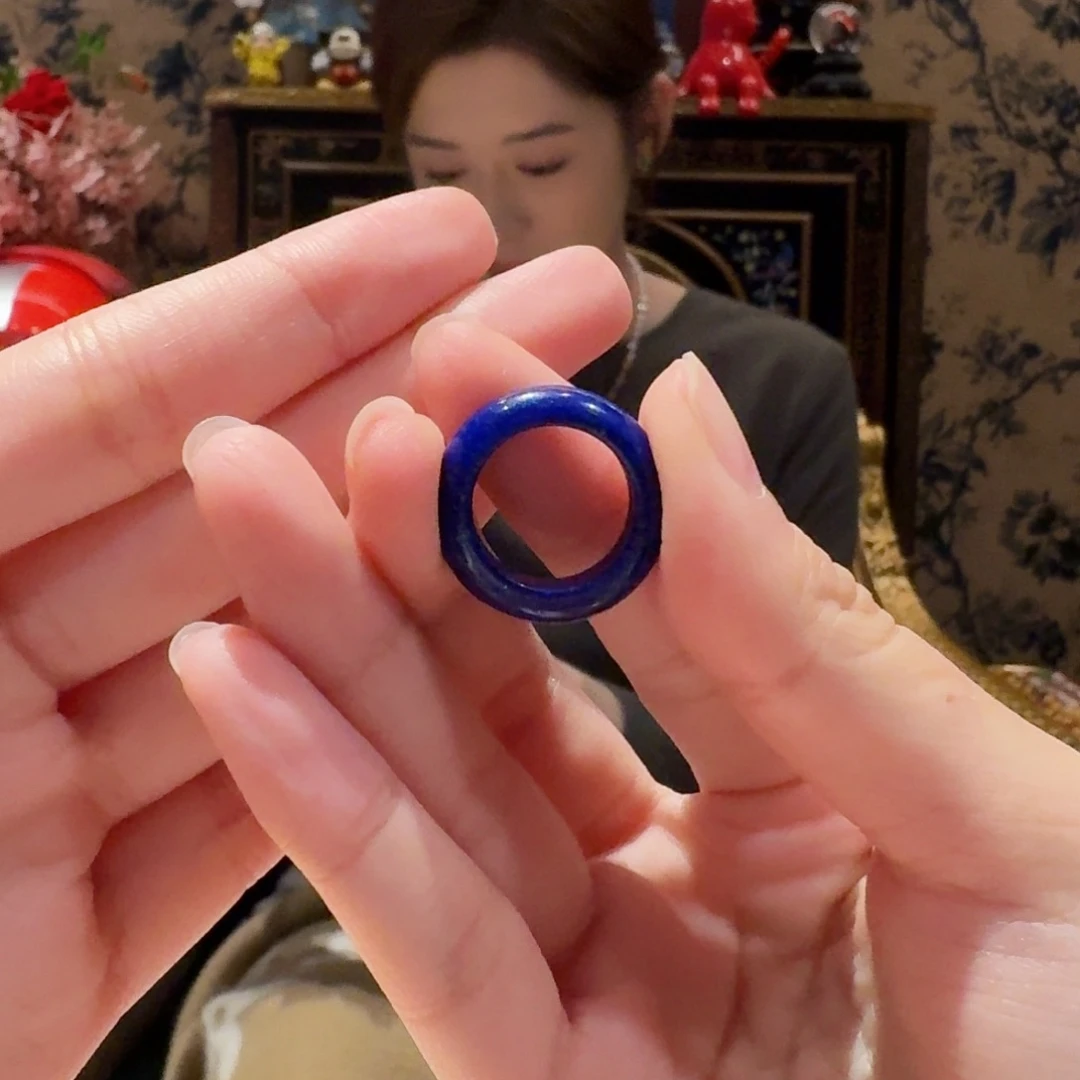 青金石戒圈未镶嵌