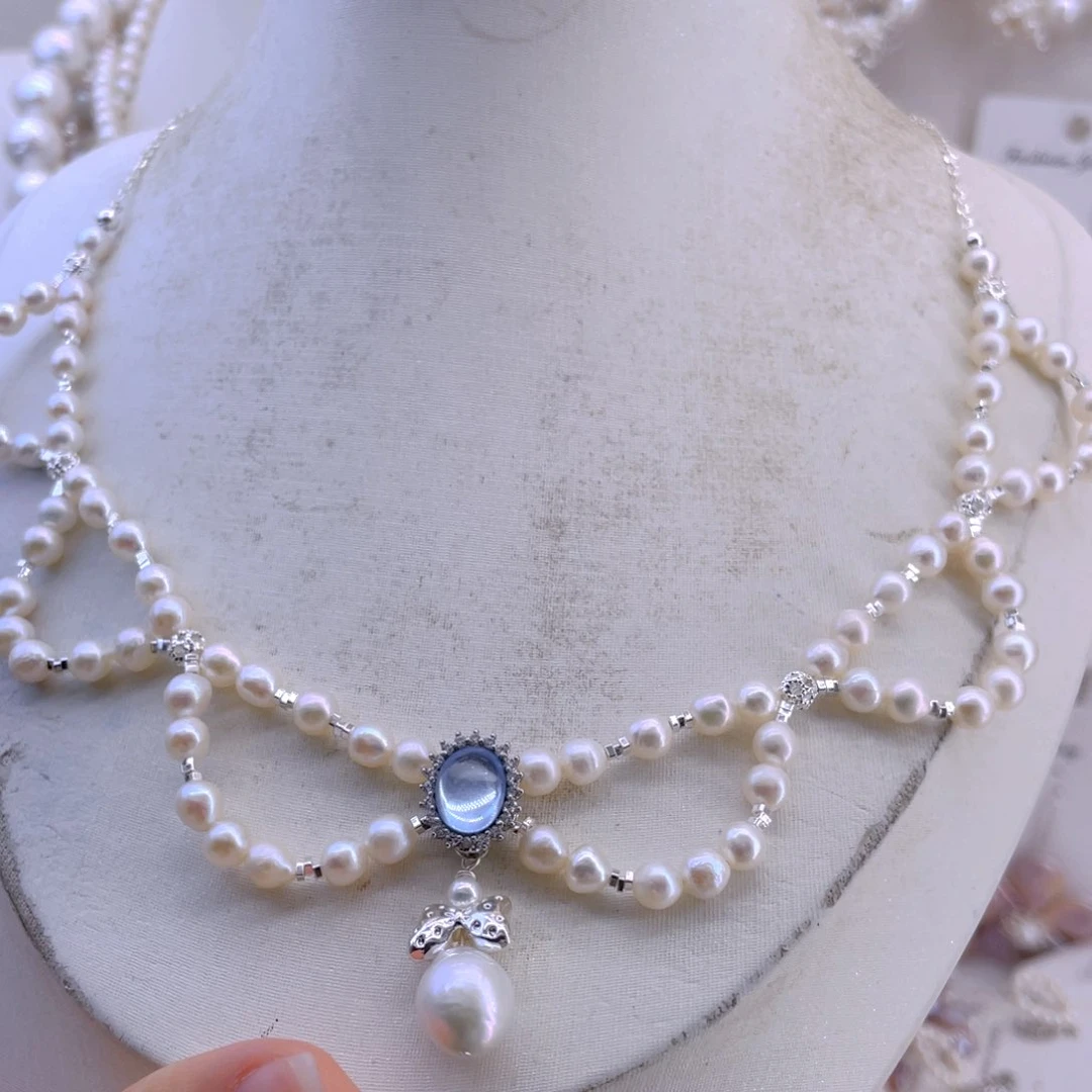 未镶嵌耳饰淡水珍珠