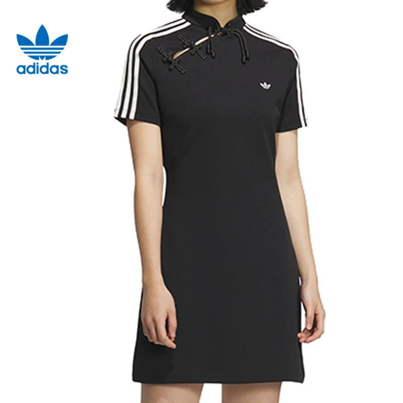 adidas Originals阿迪三叶草女子NEW CN DRESS短袖连衣裙KB6409