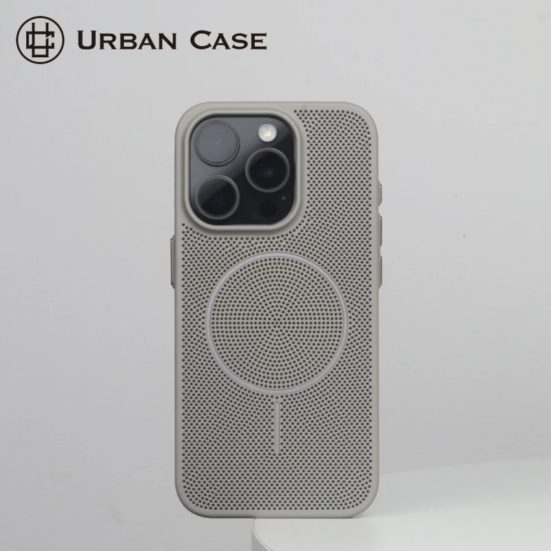 Urban Case 夏日多巴胺风散热网壳磁吸适用于17promax手机壳16pro
