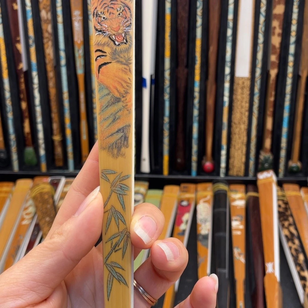 扇子老虎针刻单青古方