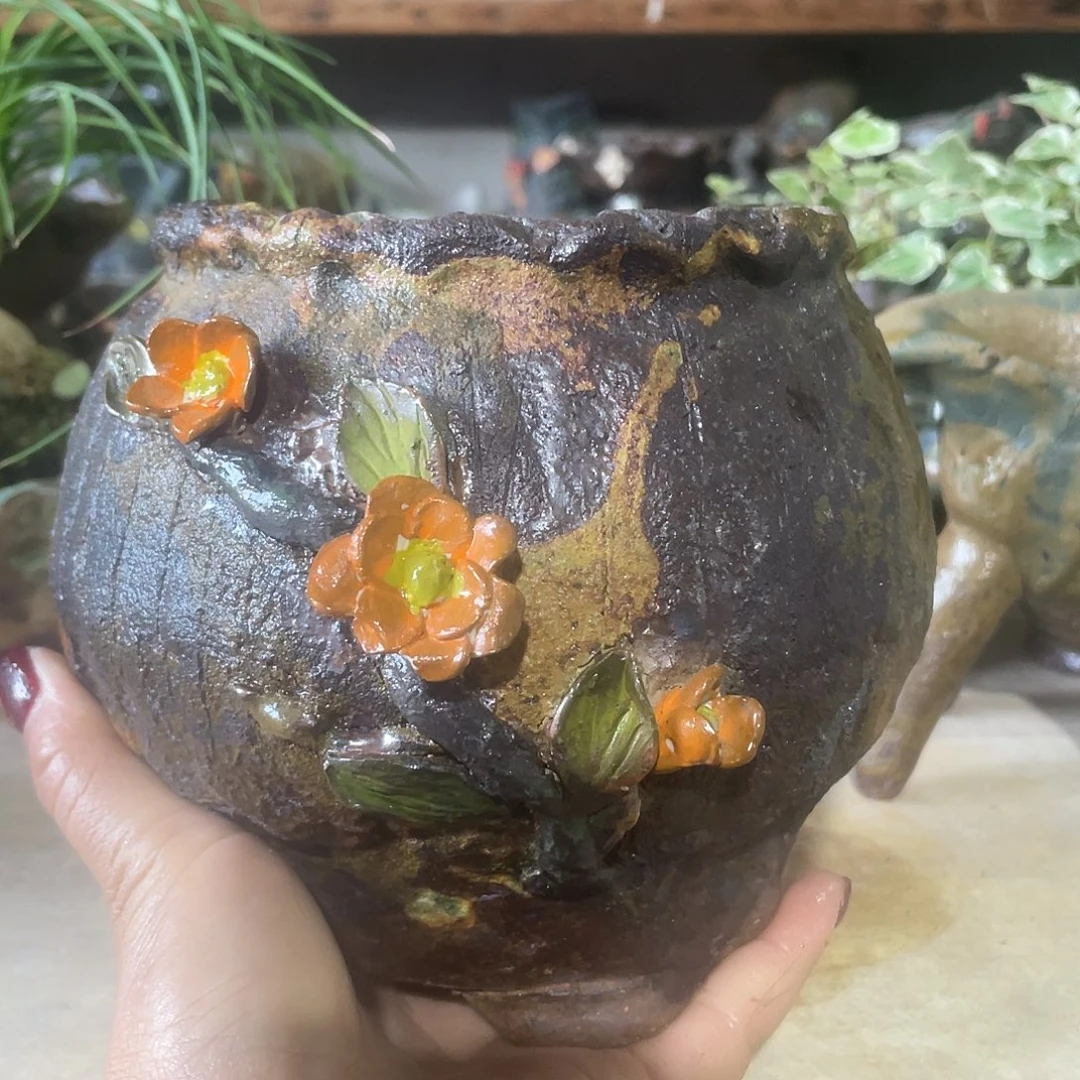 特级福利高温手工花盆